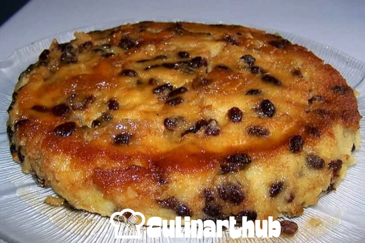 Gâteau au raisin et au caramel