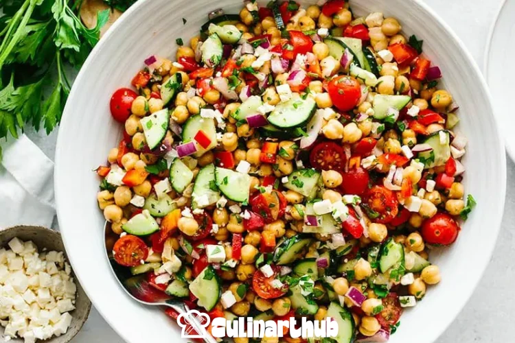 Salade de pois chiches Bhel